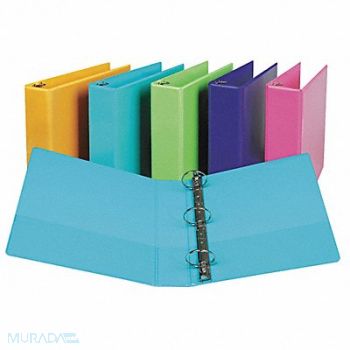 SAMSILL 3-Ring Binder 2 Turquoise PK2, 35X902