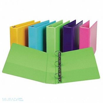 SAMSILL 3-Ring Binder 2 Lime PK2, 35X903