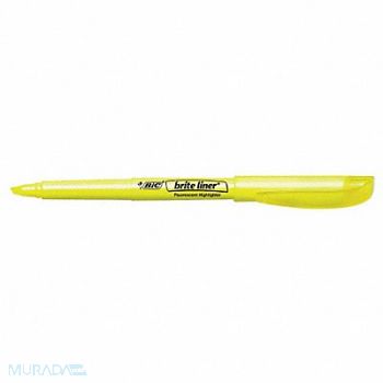 BIC Highlighter Flourescent Yellow PK12, 35X940