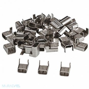 BRADY Banding Head SS 1/4 PK100, 35XG10