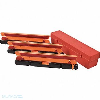 BRADY Emergency Warning Triangle Kit PK3, 35XL70