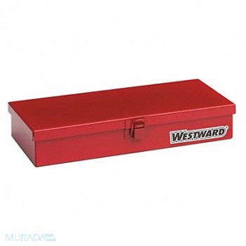 WESTWARD Steel Tool Box 10 1/4 in, 35XR65