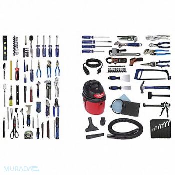 FLEXCART Maintenance/Engineering Tool Set 130pcs, 35XR85