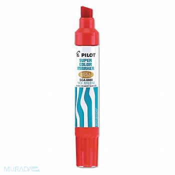 PILOT Permanent Marker Red Chisel, 35Y037