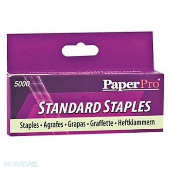 PAPERPRO Staples 1/4 in Leg PK5000, 35Y693