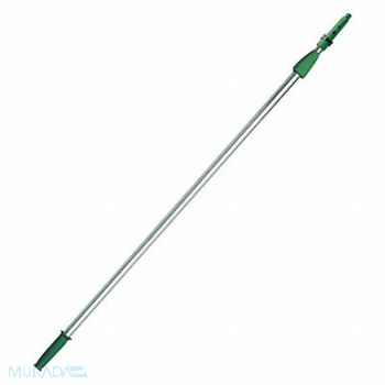 UNGER Telescoping Pole 96 in L Green, 3U442