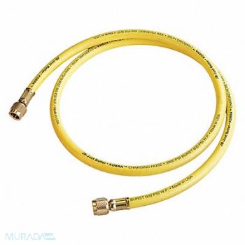 JB INDUSTRIES Charging/Vacuum Hose 60 In Yellow, 35Y836