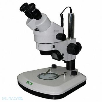 LAB SAFETY SUPPLY Stereo Binocular Zoom Microscope, 35Y976