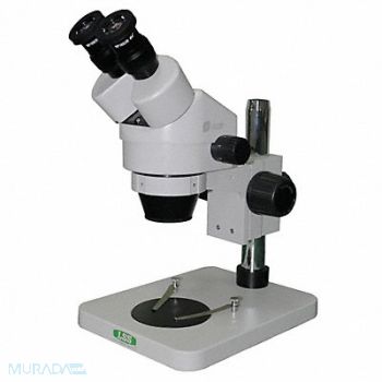 LAB SAFETY SUPPLY Trinocular Stereo Zoom Microscope, 35Y994