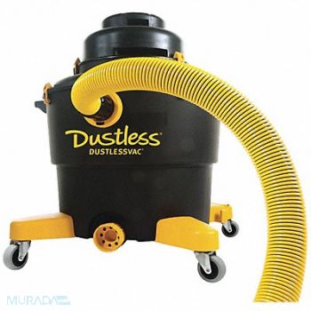 DUSTLESS TECHNOLOGIES--LOVE LESS ASH CO Dust Extractor 16 gal Plastic 131 cfm, 35YK86