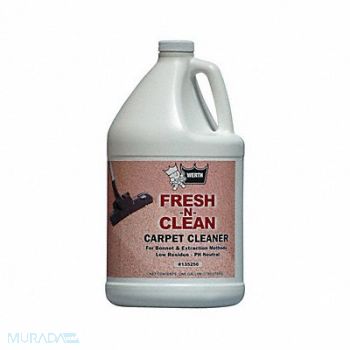 WERTH SANITARY SUPPLY Deodorizing Carpet Clnr Conc. 1 gal PK4, 35YL40
