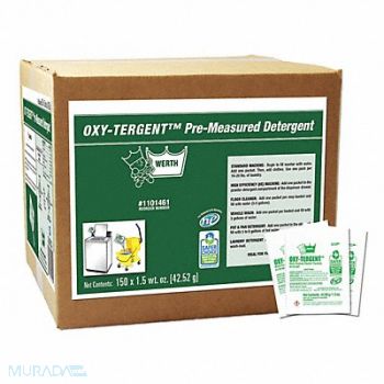 WERTH SANITARY SUPPLY Laundry Detergent Pacs Box 150 ct, 35YL51