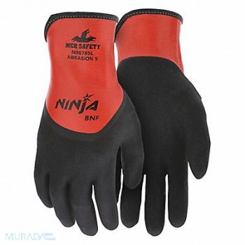 MCR SAFETY J0593 Coated Gloves Nylon XS PR, 49DC38