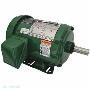 DAYTON Farm Motor 1 HP 1755 rpm 230/460V, 35Z916
