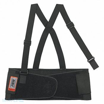 PROFLEX BY ERGODYNE Back Support 2XL 42to46in 7-1/2inW Black, 35ZC02