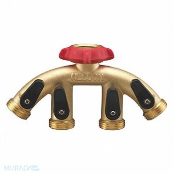 NELSON Garden Hose Adapter 5/8 x3/4 GHTxGHT, 35ZD37