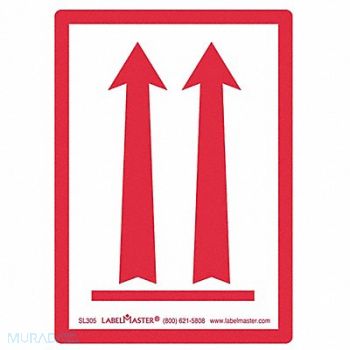 LABELMASTER Instructional Label Arrows PK500, 35ZL30