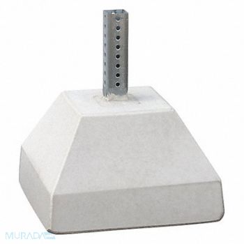 TAPCO Concrete Base w/Square Post Sleeve, 35ZP18