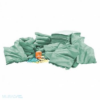 CONDOR Spill Kit Refill Chem/Hazmat, 35ZR91