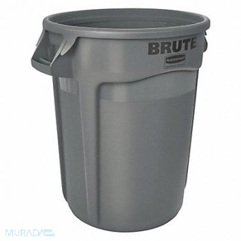 RUBBERMAID COMMERCIAL PRODUCTS J2222 Utility Container 20 gal Gray, 35ZU59