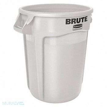 RUBBERMAID COMMERCIAL PRODUCTS J2222 Utility Container 20 gal White, 35ZU60