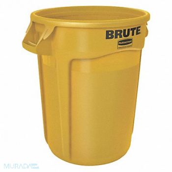 RUBBERMAID COMMERCIAL PRODUCTS J2222 Utility Container 20 gal Yellow, 35ZU62