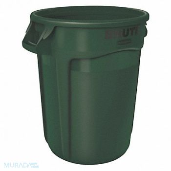 RUBBERMAID COMMERCIAL PRODUCTS J2222 Utility Container 20 gal Green, 35ZU64