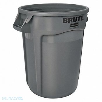 RUBBERMAID COMMERCIAL PRODUCTS J2223 Utility Container 32 gal Gray, 35ZU66