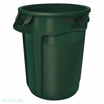 RUBBERMAID COMMERCIAL PRODUCTS J2223 Utility Container 32 gal Green, 35ZU71