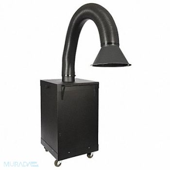 EXTRACT-ALL Portable Fume Extractor 6 ft L Arm, 35ZW98