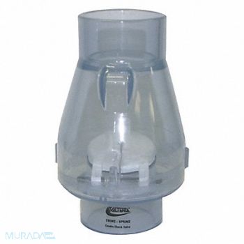 VALTERRA Spring Swing Check Valve PVC 2 Slip, 35ZY72