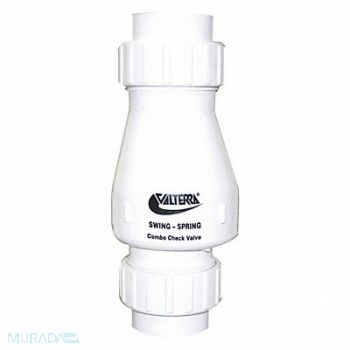 VALTERRA Spring Swing Check Valve PVC 2 Union, 35ZY73