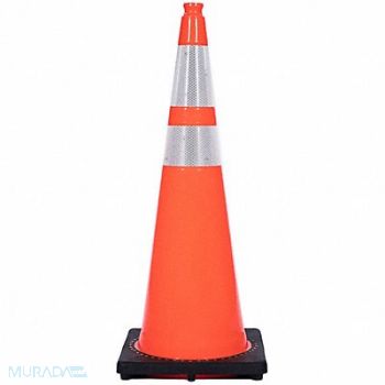 GRAINGER APPROVED Traffic Cone 10 lb Orange Cone Color, 53WN84