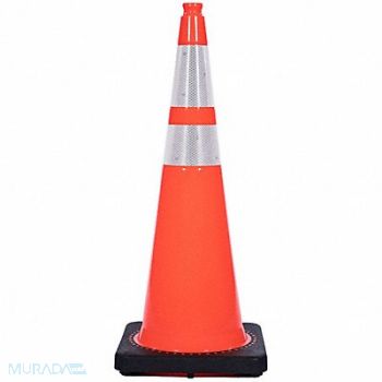 GRAINGER APPROVED Traffic Cone 12 lb Orange Cone Color, 53WN85