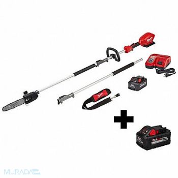 MILWAUKEE M18 FUEL 10 Pole Saw Kit w/ QUIK-LOK, 361AX2