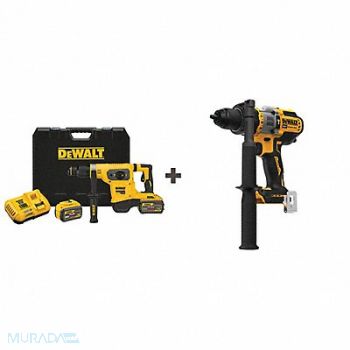DEWALT Rotary Hammer 60.0V SDS Max Chuck Li-Ion, 361CL0