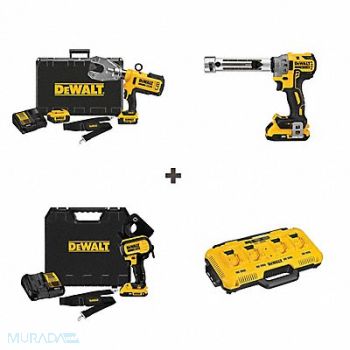 DEWALT Cordless Crimping Tool Kit 20.0V 6 tons, 361CL4