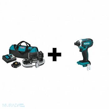 MAKITA 18V LXT Sub-Compact BL Band Saw Kit, 361YE5
