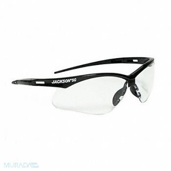 JACKSON SAFETY Safety Glasses Clear / Uncoated, 368XX7