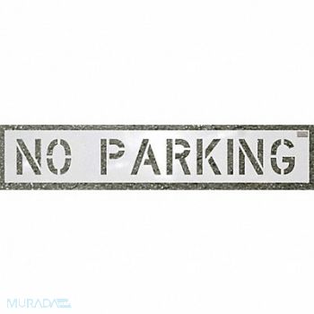 C.H. HANSON Stencil No Parking 30 x 46 In., 36A389