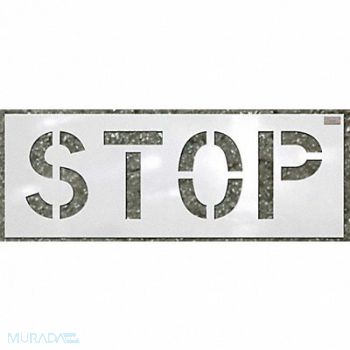 C.H. HANSON Stencil Stop 24 x 12 In., 36A405