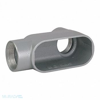 HUBBELL KILLARK Conduit Outlet Body LB Alum. 3/4 Hub, 36D260