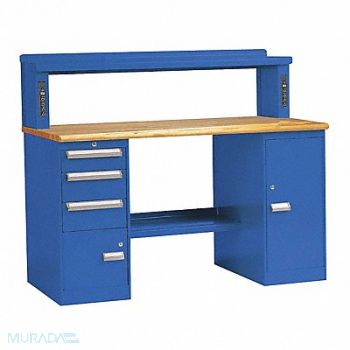EQUIPTO Workbench Regal Blue 48 W Unassembled, 36F844
