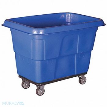GRAINGER APPROVED Cube Truck MDPE Blue 11.9 cu ft., 36FL14