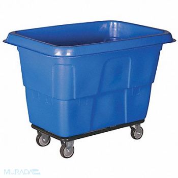 GRAINGER APPROVED Cube Truck MDPE Blue 16.0 cu ft., 36FL23