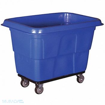 GRAINGER APPROVED Cube Truck MDPE Blue 27.0 cu ft., 36FL37