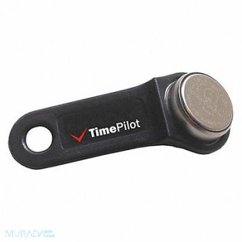 TIMEPILOT Keytabs Blck Stainless Steel/Plstic PK10, 36FN06