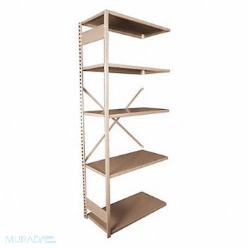 EQUIPTO Metal Shlvng Cap 500 lb 18inx84inx42in, 36G081