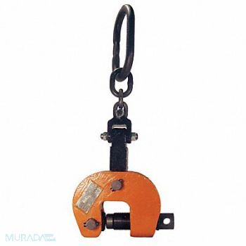 RENFROE Plate Clamp 6000 lb Vertical 0 to 2 In, 36G578