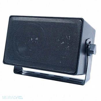 SPECO TECHNOLOGIES 3-Way Indoor/Outdoor Speaker 4 In Black, 36H465